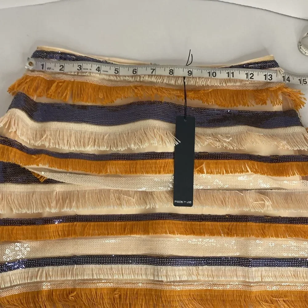 krisa Havana mini skirt size XS Revolve